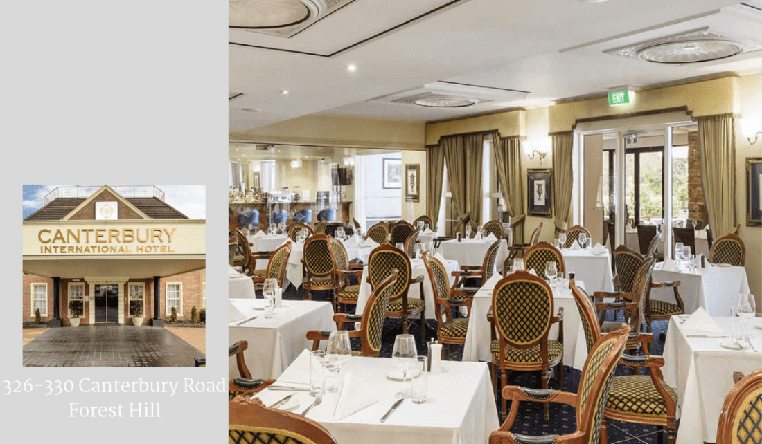 Canterbury International Hotel - Olivers Restaurant Review